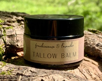Frankincense + Lavender whipped tallow balm