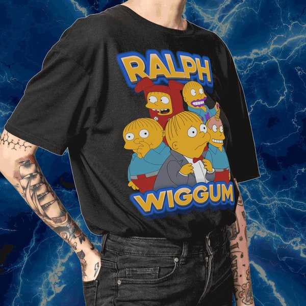 Ralph Wiggum bootleg Rap chemise vintage | Chemise vintage des Simpsons