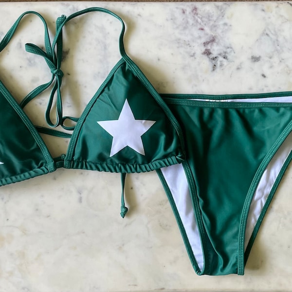 Pakini | Pakistan Flag | Pakistan Pride | Pakistan Gift | Desi | Bikini | Desi Clothes | Lingerie | Intimate Wear | Swimwear | Vacation