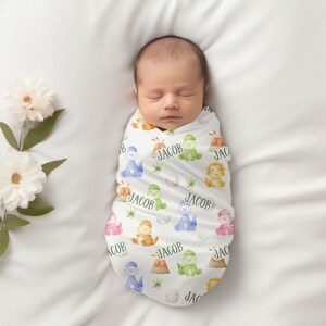 Personalized Baby Swaddle, Swaddle Blanket, Name Swaddle for Newborn