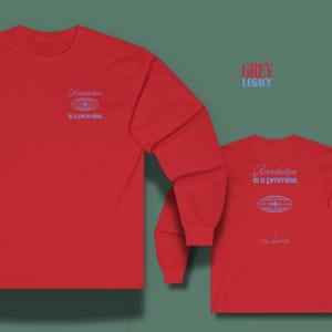 Revolution ist ein Versprechen Langarm | Gaza Palästina Shirt AKTISCH KOMFORT T-STÜCK Unisex Ultra Cotton Langarm-T-Shirt