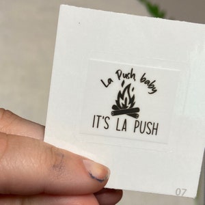 Es ist La Push Baby Twilight Sage Aufkleber für Twihards und Buchliebhaber Bookish Aufkleber Abziehbilder für junge Erwachsene Quiluette Res Forks Washington