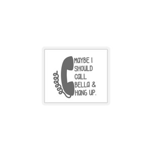 Twilight Saga Stickers | Bella Swan | Jacob Black | New Moon Stickers | Kisscut Stickers