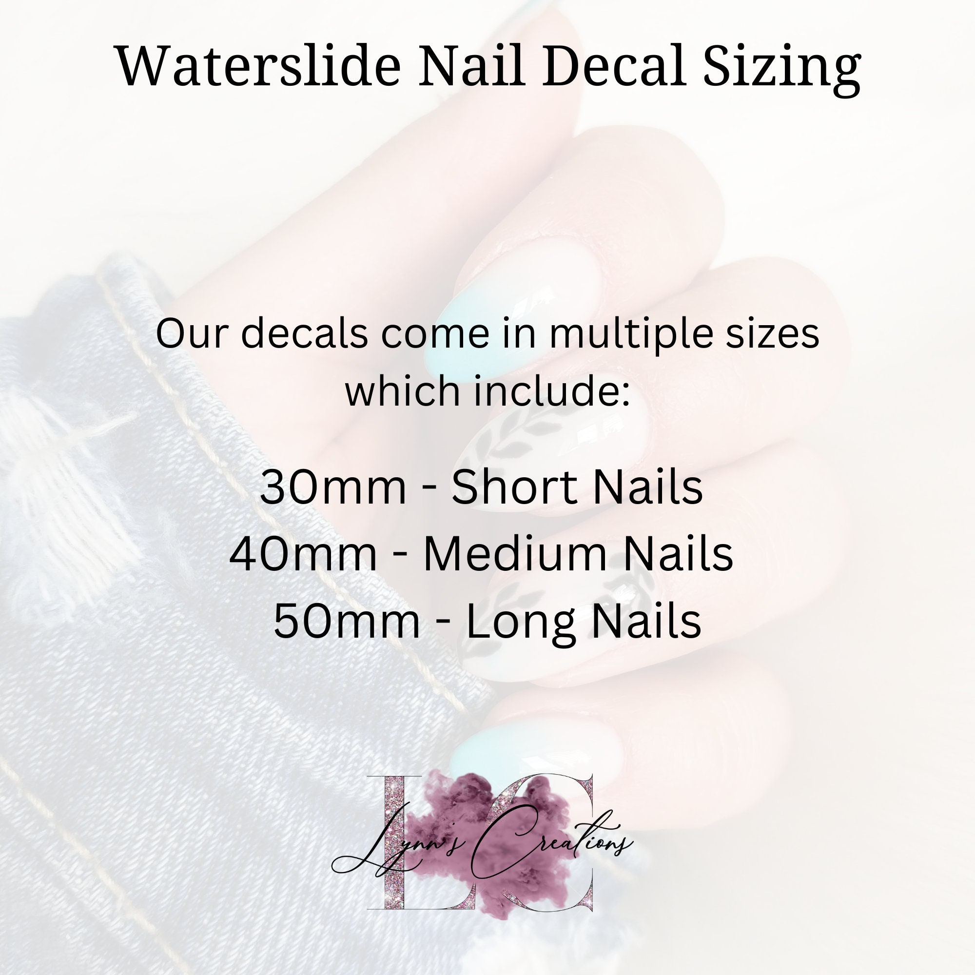 Waterslide Nail Decals, Santa Muerte Nail Decals, Santa Muerte Nails, Nail Decor, Nail Tools Etsy