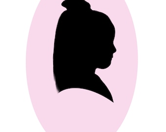 Custom Silhouette Portrait