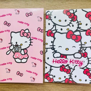 Hello Kitty Notebook | Handmade Notebook | Paperback | Writing Notebook Gift | Stationary Gift | Journal | Cute Cat Notebook