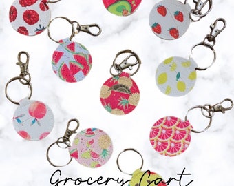 Grocery Cart Quarter Keeper | Coin Saver Keychain | Keychain
