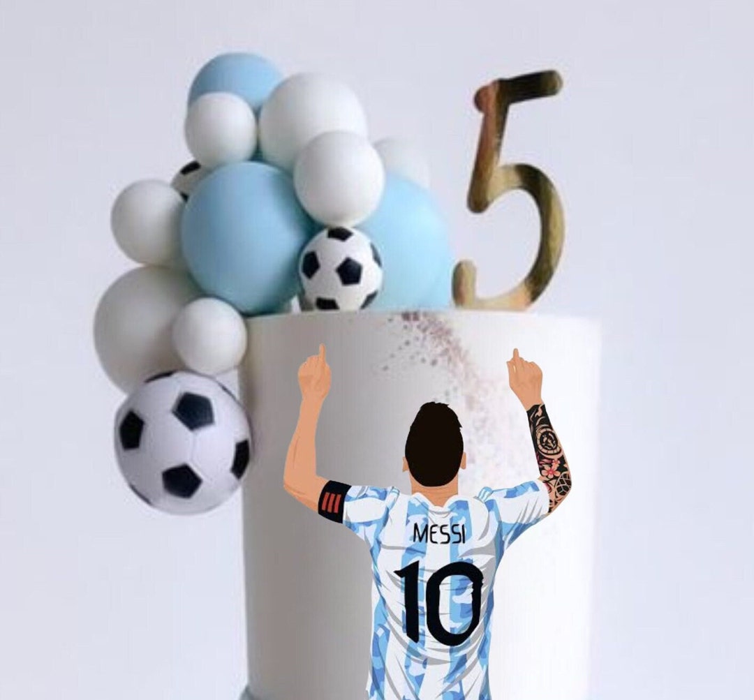 Printable Messi Cake Topper Print Yourself Printable Digital Download ...