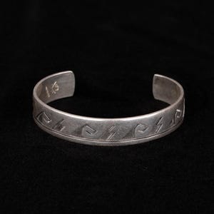 Hopi Overlay Silver Cuff - Great Holiday or Birthday Gift