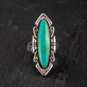 Anello in argento turchese