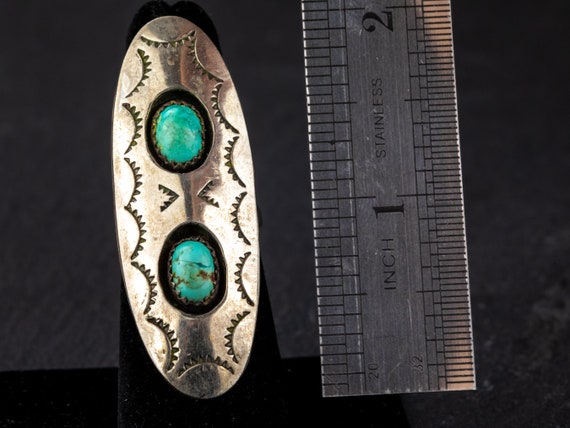 Turquoise Shadowbox Ring - image 3