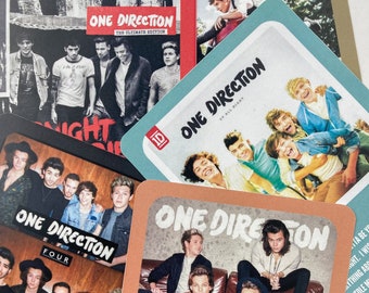 One Direction Album Prints | Music Posters | 1D Album Cover Prints | Colorful Up All Night Poster| Take Me Home Print | Vintage Album Prints
