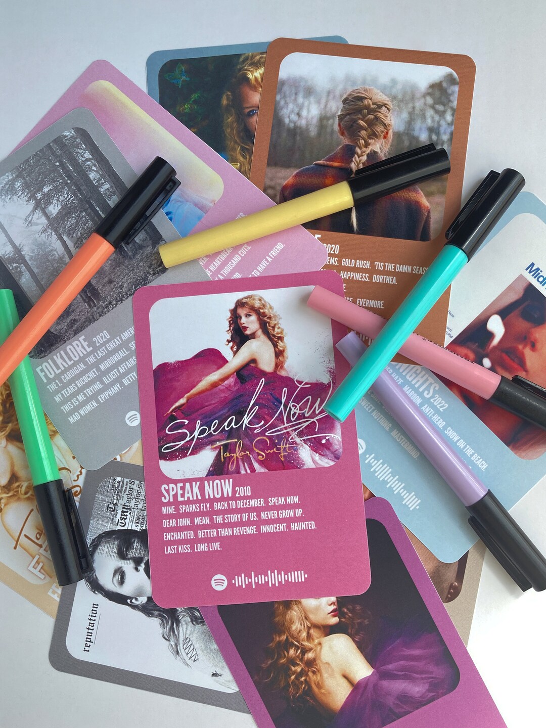 taylor-swift-album-cover-prints-eras-photocards-mini-album-etsy