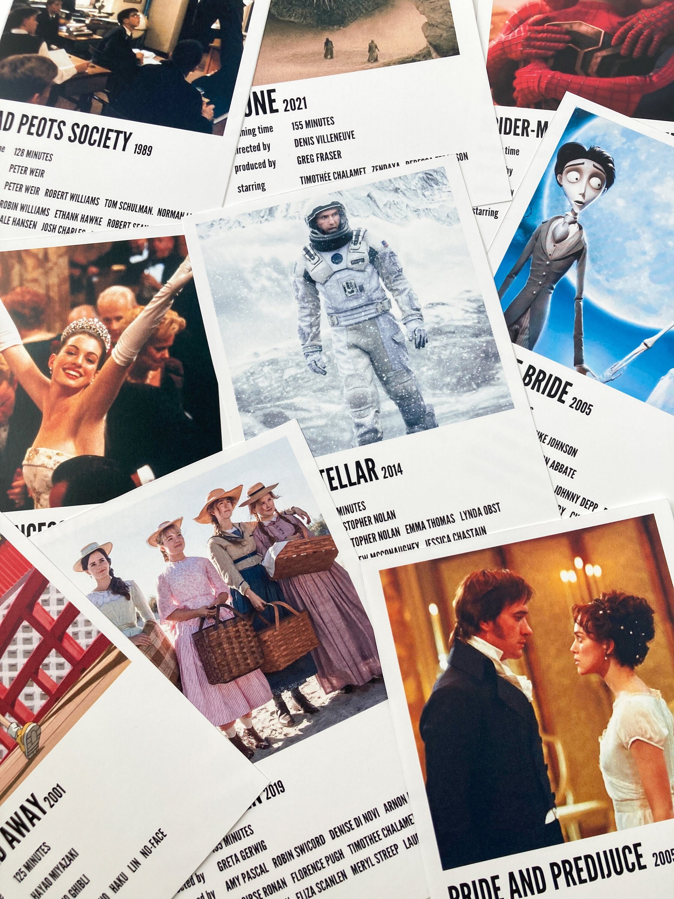 Custom Movie Prints | Custom Film Posters | Retro Movie Posters | Vintage Movie Wall Decor | Mini Movie Posters | Small Film Prints
