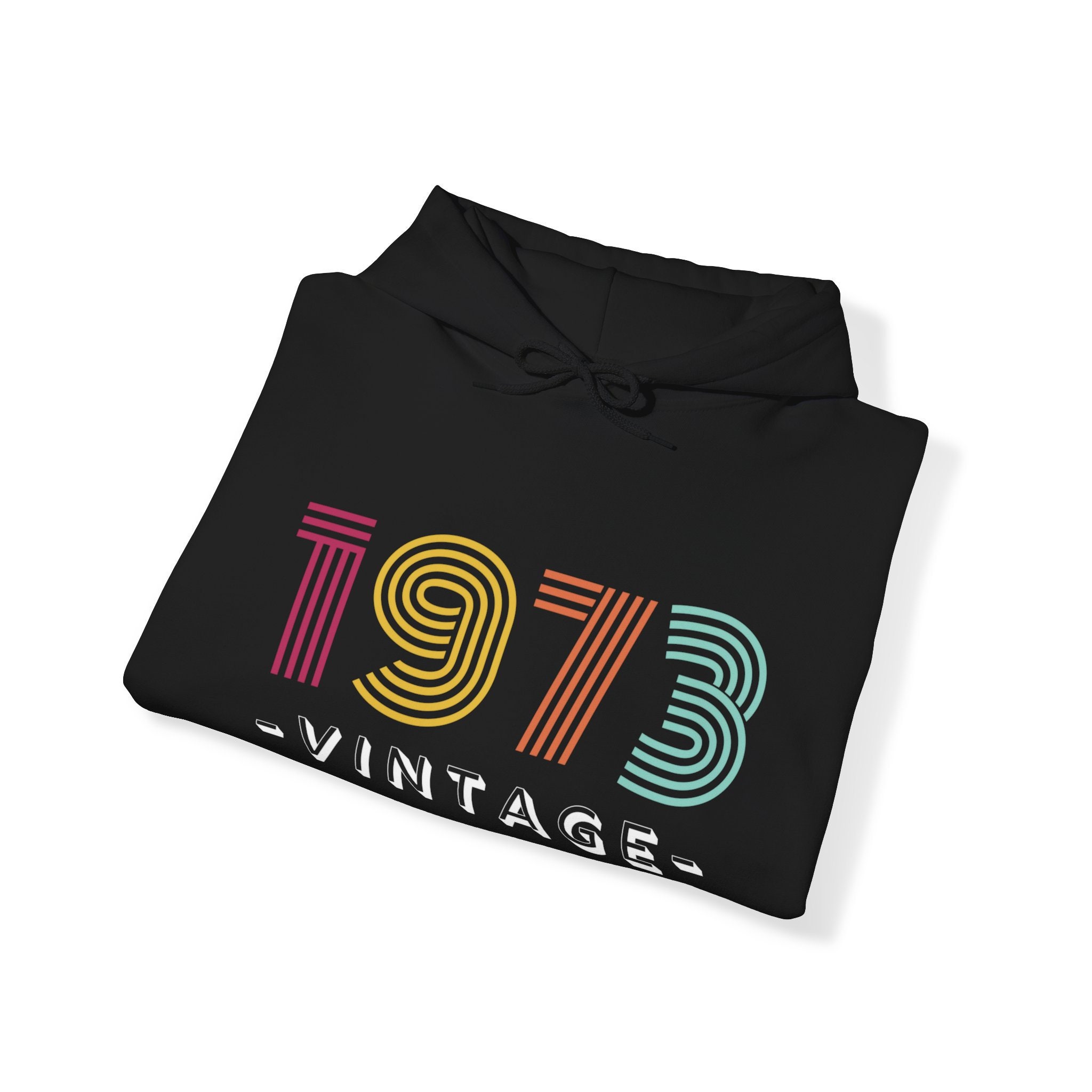 Vintage 1973 Hoodie, New Age Hoodie, 50th Birthday Cozy Outfit, Born in 1973  Hooded Sweatshirt, Birthday Party Hoodie, Best Friend Gift - Etsy