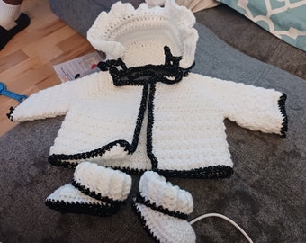 Baby crochet set