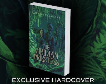 Signed Exclusive Hardcover of The Viridian Priestess