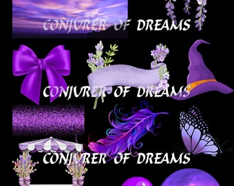 Purple Elements Sheet Digital Art  Download