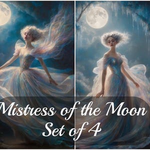 Herrin des Mondes Digital Download Set von 4