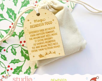 Wildlife Friendly Reindeer Food | Christmas Eve Box Filler | Santa Reindeer Treat Bag