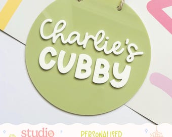 Personalised Cubby House Name Sign | Kids Playhouse Decor