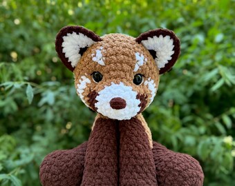 ここ様　あみぐるみ　レッサーパンダなど レッサーパンダ編み方】 編みぐるみ 子沢山になりました♬ 子供は著者