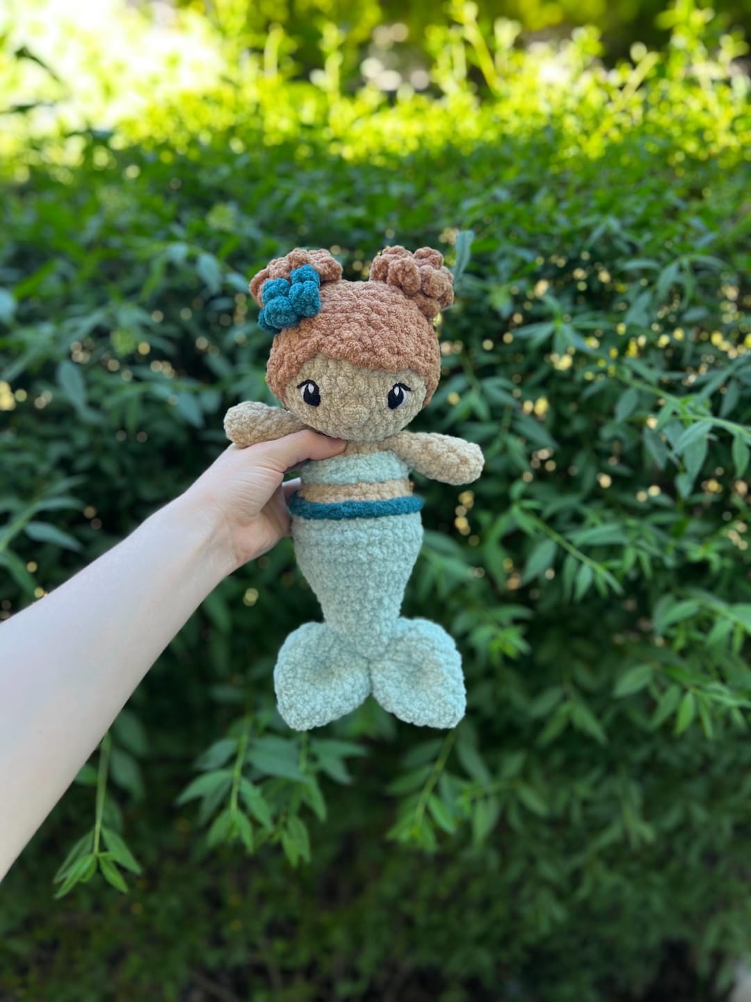 Mermaid Plushie Mermaid Stuffed Animal Mermaid Toy Gift Ideas Baby Shower Gift Nursery Decor