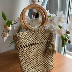 Macramé bag