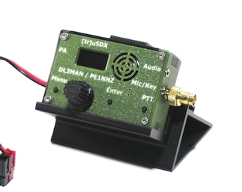 Operating wedge for (tr)usdx - angles the radio for easy operating, radio locks in - Free Shipping!
