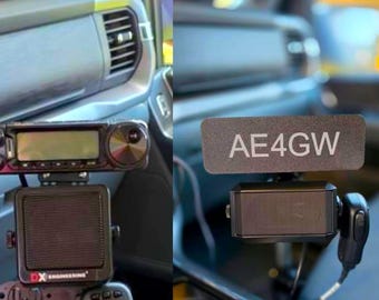 Yaesu FT-891 remote head cover for mobile use - protect your radio head in motion or when stored - Free Shipping!