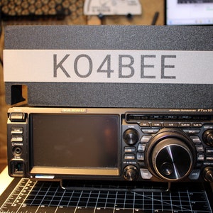 Yaesu FT-991A Front Cover - Keeps Dust Out and Adds a Touch