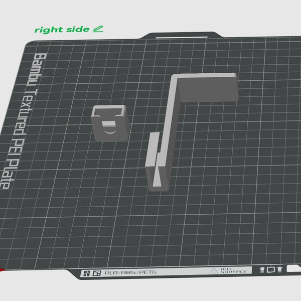 STL files for radio strap mic mount