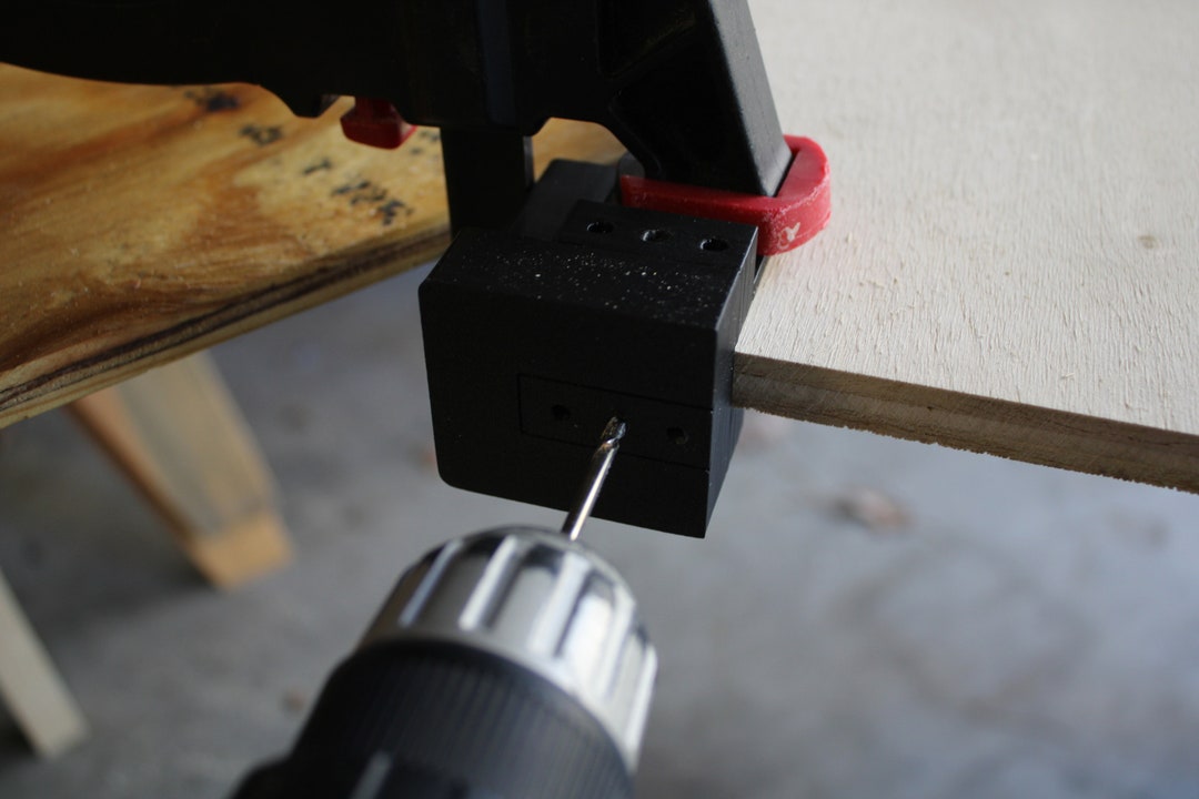 Drill Centering Guide for 15/32 Inch 12mm Plywood Easily Build Bins
