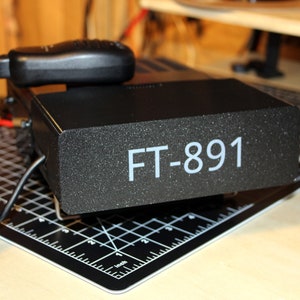 Yaesu FT-991A Front Cover - Keeps Dust Out and Adds a Touch