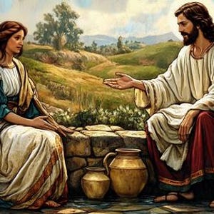 Jesus and the Samaritan Woman: Digital Download