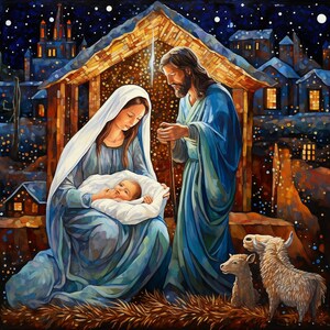 Kerstkaartencollectie (set van 5 kaarten) deel I: digitale download