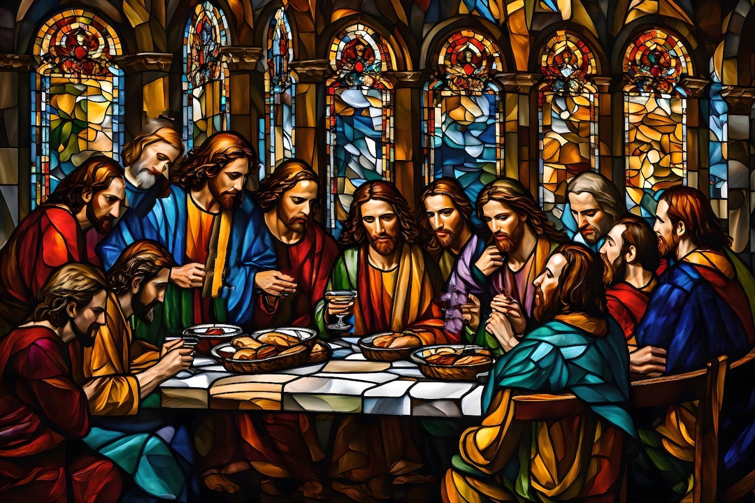 The Last Supper A Masterpiece of Faith Digital Download Etsy