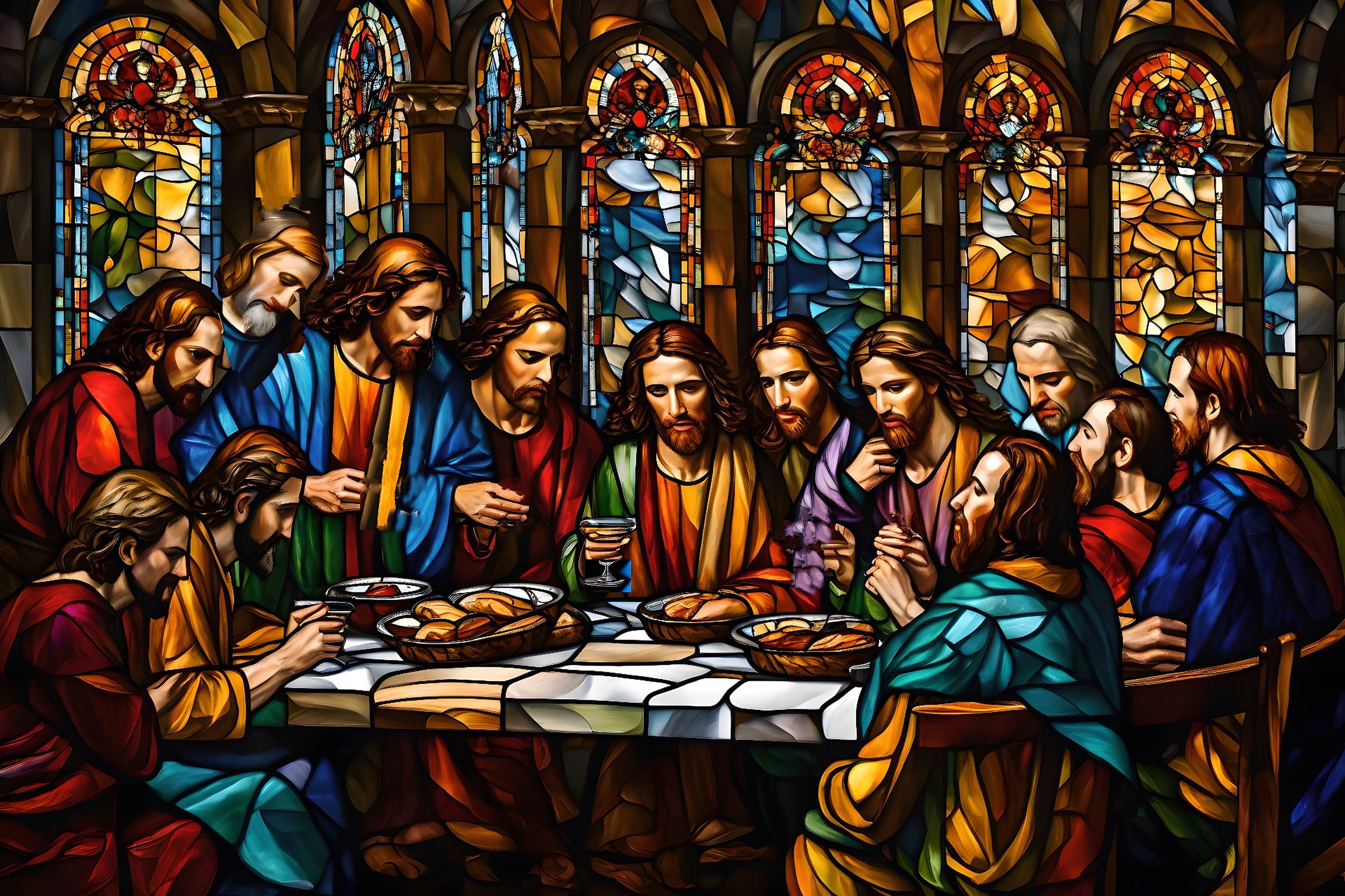 The Last Supper A Masterpiece of Faith Digital Download Etsy
