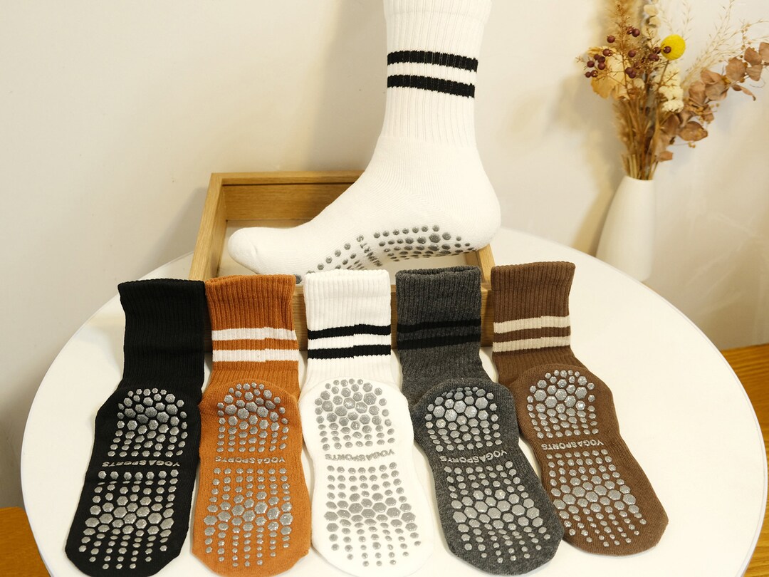 Yoga Pilates Winter/fall/spring Socks,winter Thickened Sports Socks,non