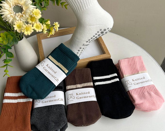 Winter Super thick Yoga Socks: Cotton Non-Slip Pilates Socks