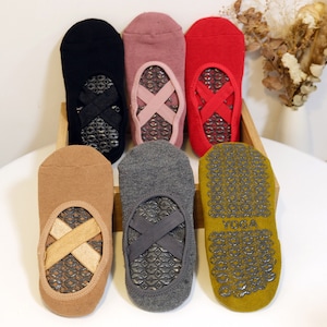 Chaussettes courtes de yoga, Chaussettes de yoga Pilates, Chaussettes de sport antidérapantes, 4.5-6.5UK, Chaussettes de yoga pour femmes, Chaussettes de sport pour femmes, Chaussettes de yoga d'été