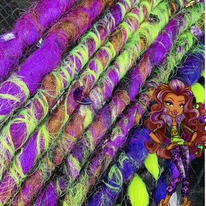 Monster High Inspired Dreadlock Extensions (Clawdeen Wolf)