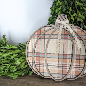 Fall Wooden Pumpkin Or Craft Kit