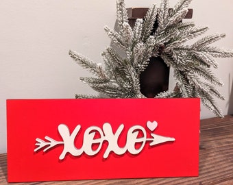 XOXO Heart Sign Or Craft Kit