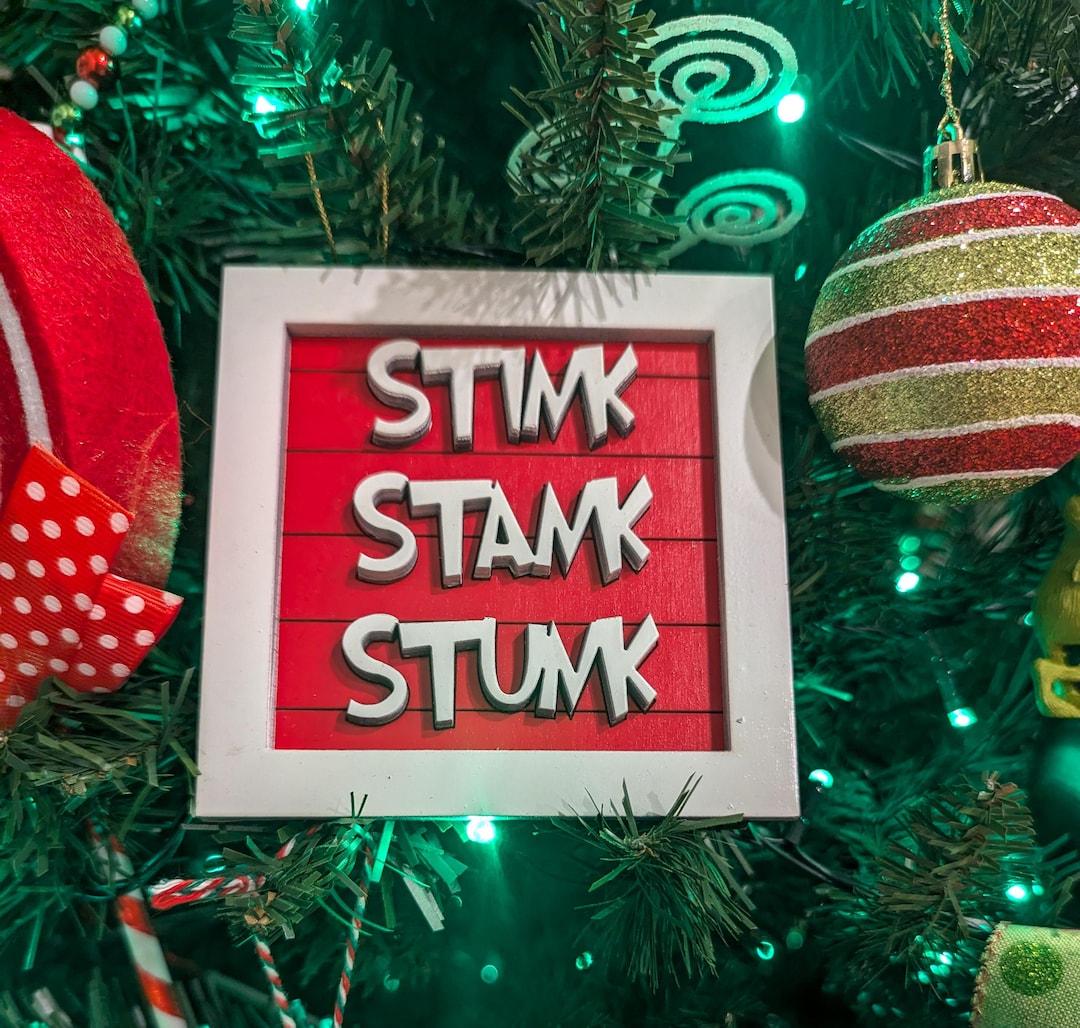 Stink Sign Stink Stank Stunk Sign - Etsy