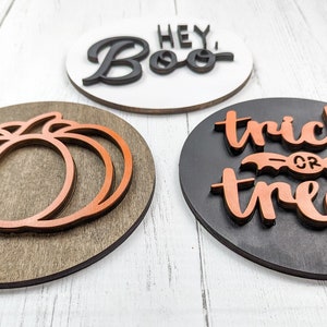 Pack Of 3 Fall DIY Signs Or Craft Kits