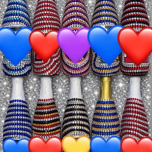 Bed Party Bedazzled College Bottle, Bed Party Bottle, College Commitments, Graduation Parties, Anniversaries, Birthdays, etc Not Alcohol