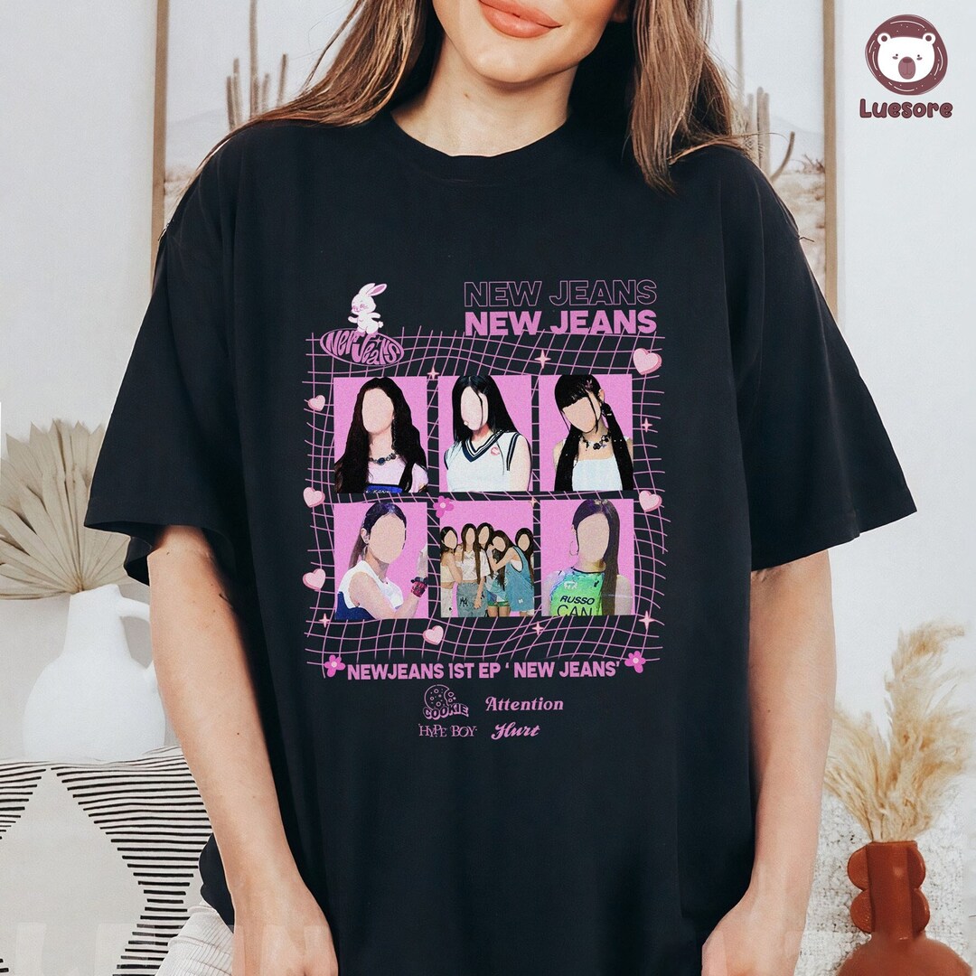 Newjeans Tracklist Shirt Cute New Jeans Comeback Tee - Etsy