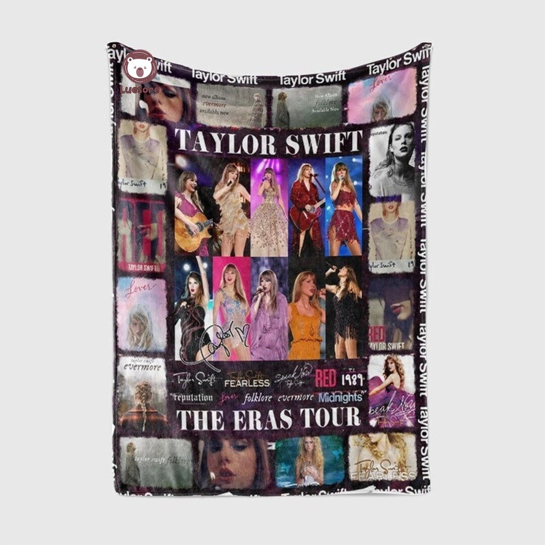 Taylor ERAS Tour Swift Blanket Swiftie Blanket Eras Tour Etsy
