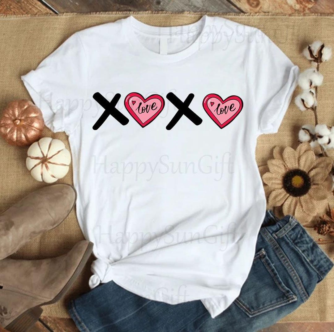 XOXO Valentine Day Png, Xoxo Heart Png, Valentines Day Png Sublimation ...